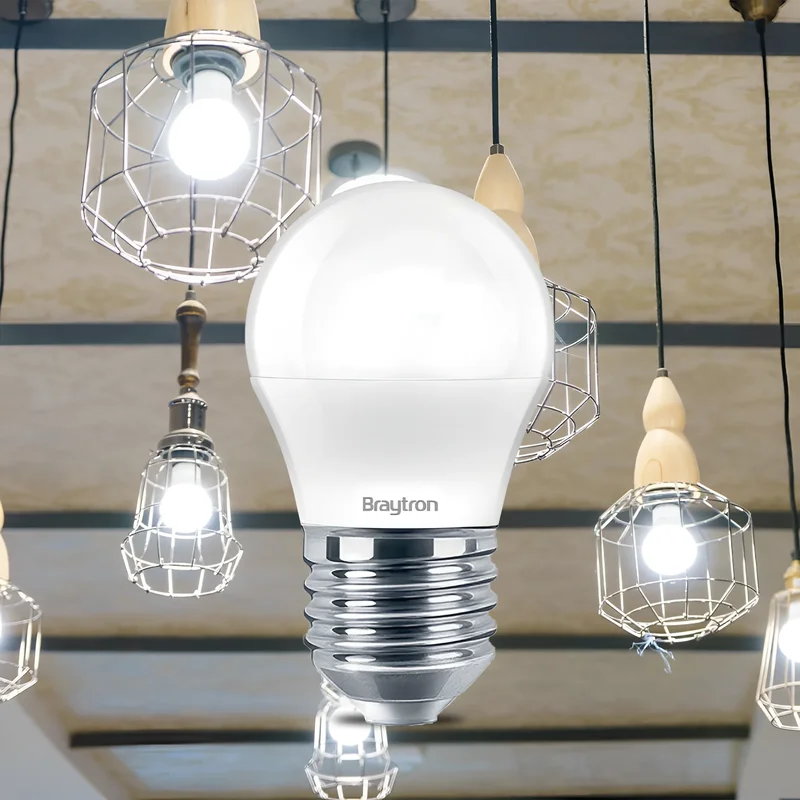 Braytron LED E27 5W Leuchtmittel Neutralweiß 4000K, 470 Lumen, ersetzt 40 w, energiesparend, langlebig, 230V – Ansicht 2
