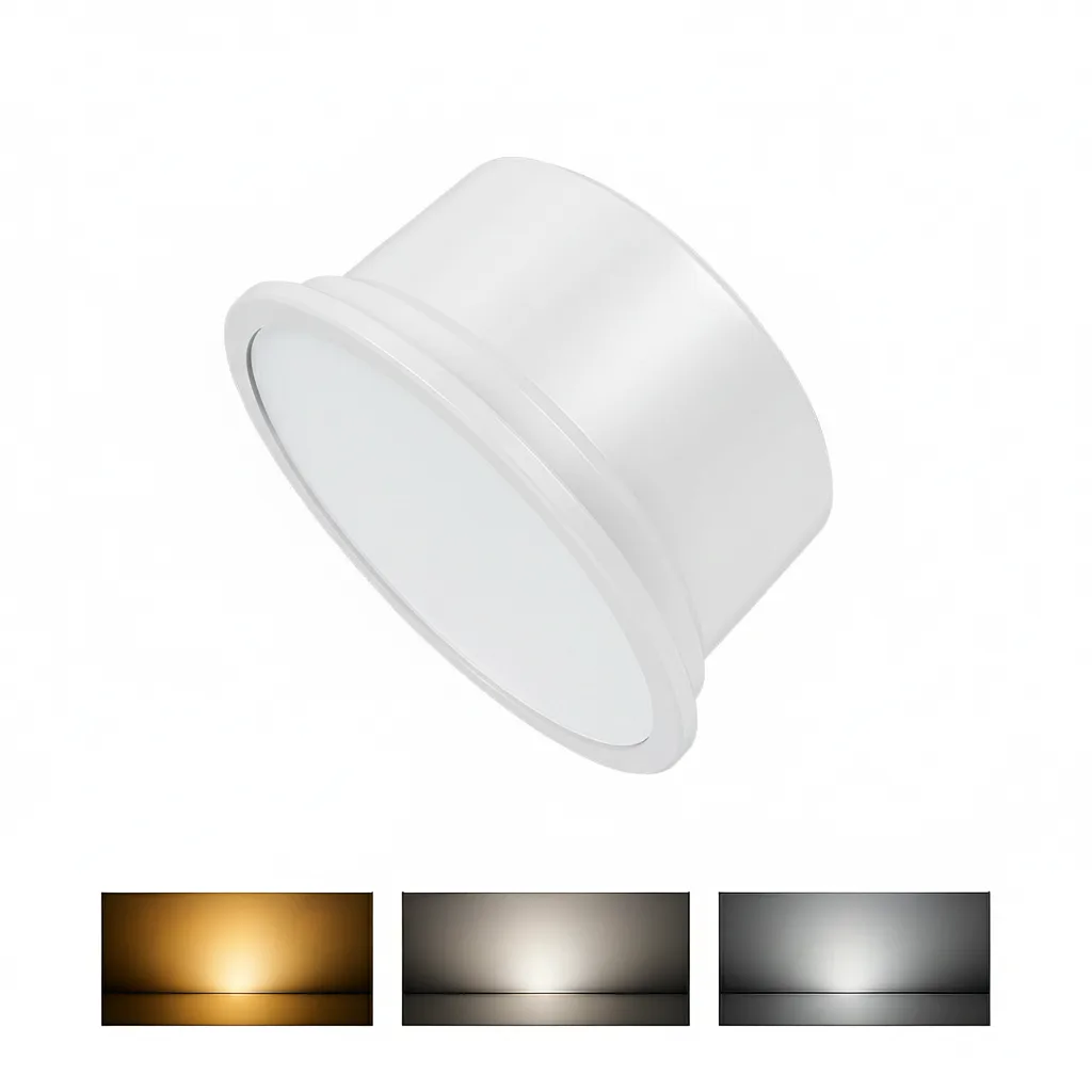 Module LED MR16 5W 230V – 3-en-1 CCT (3000K/4000K/6000K) – Spot plat Ø50mm – BA23-00580