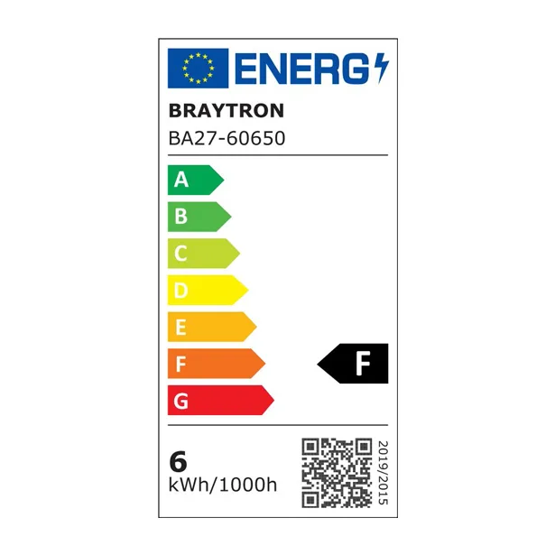 Braytron LED GU10 5.5W Leuchtmittel Warmweiß 3000K, 470 Lumen, ersetzt 50 w, energiesparend, langlebig, 230V – Ansicht 5