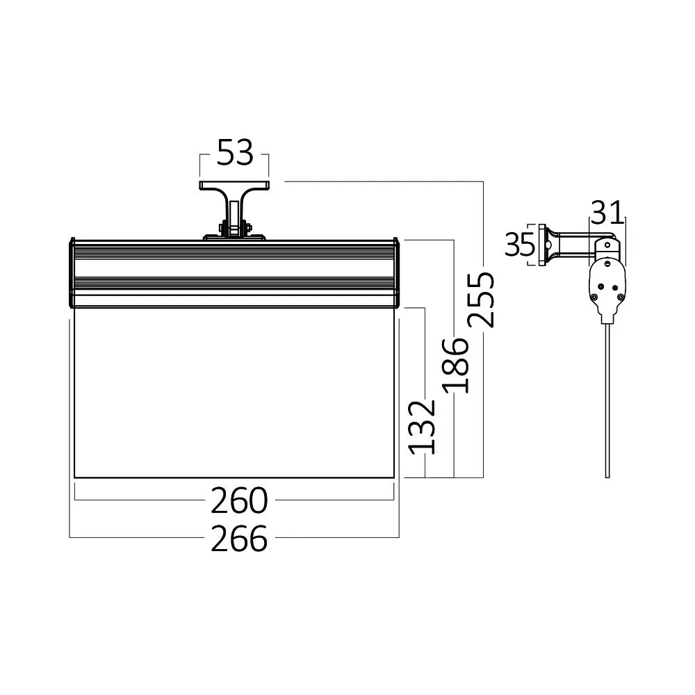 Braytron LED Notleuchte Notbeleuchtung, Akku Fluchtwegleuchte, IP20 – Ansicht 10