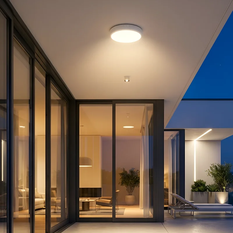 Braytron LED Deckenleuchte mit Notlicht & Bewegungsmelder – Emergency Light bei Stromausfall, 4CCT Farbwahl, 10W/20W einstellbar, IP54 Feuchtraumgeeignet, Akku bis 4 Std., 2000 Lumen mit Testfunktion – Ansicht 2