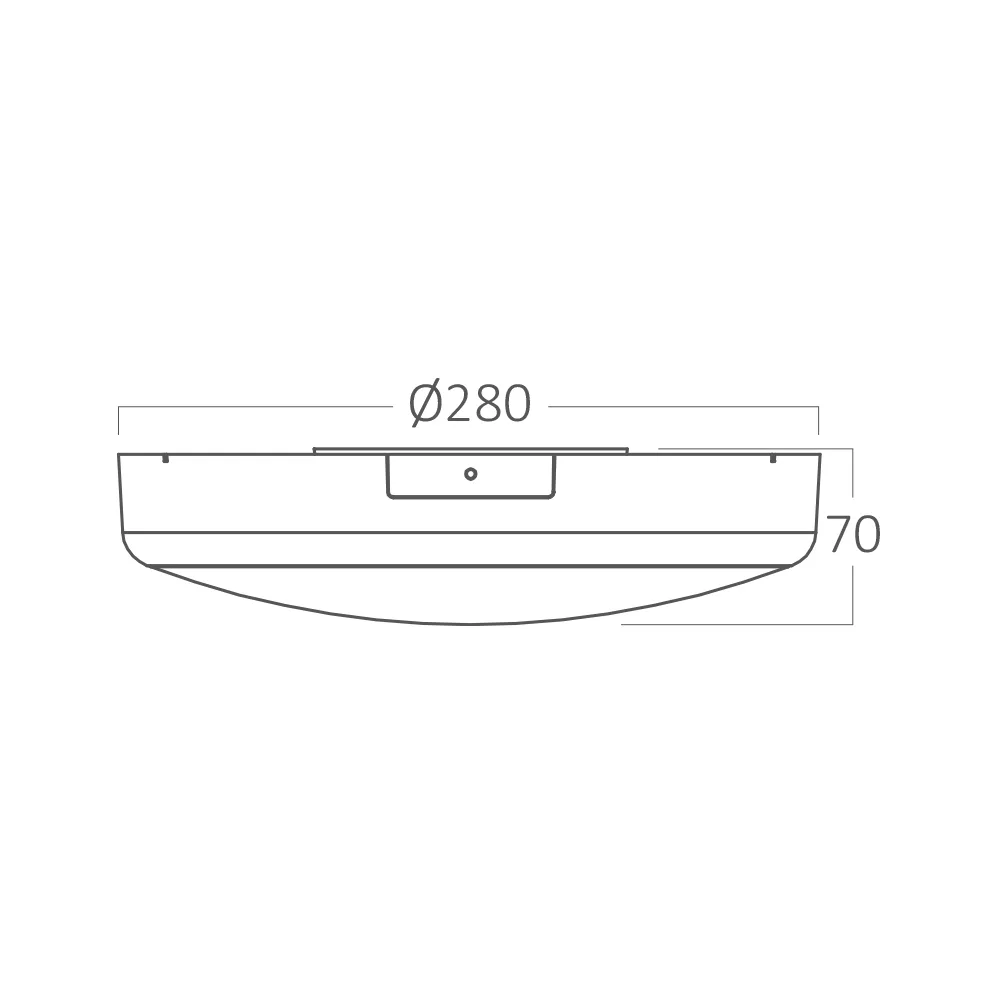Braytron LED Deckenleuchte mit Notlicht & Bewegungsmelder – Emergency Light bei Stromausfall, 4CCT Farbwahl, 10W/20W einstellbar, IP54 Feuchtraumgeeignet, Akku bis 4 Std., 2000 Lumen mit Testfunktion – Ansicht 8