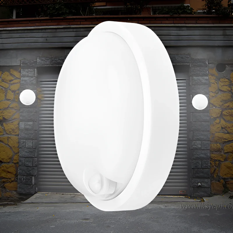 Braytron LED Strahler Außen 15W, 1460 Lumen, Kaltweiß 6500K, IP54 wasserdicht, mit Bewegungsmelder, Fluter Flutlicht Außenstrahler (Weiß) – Ansicht 2