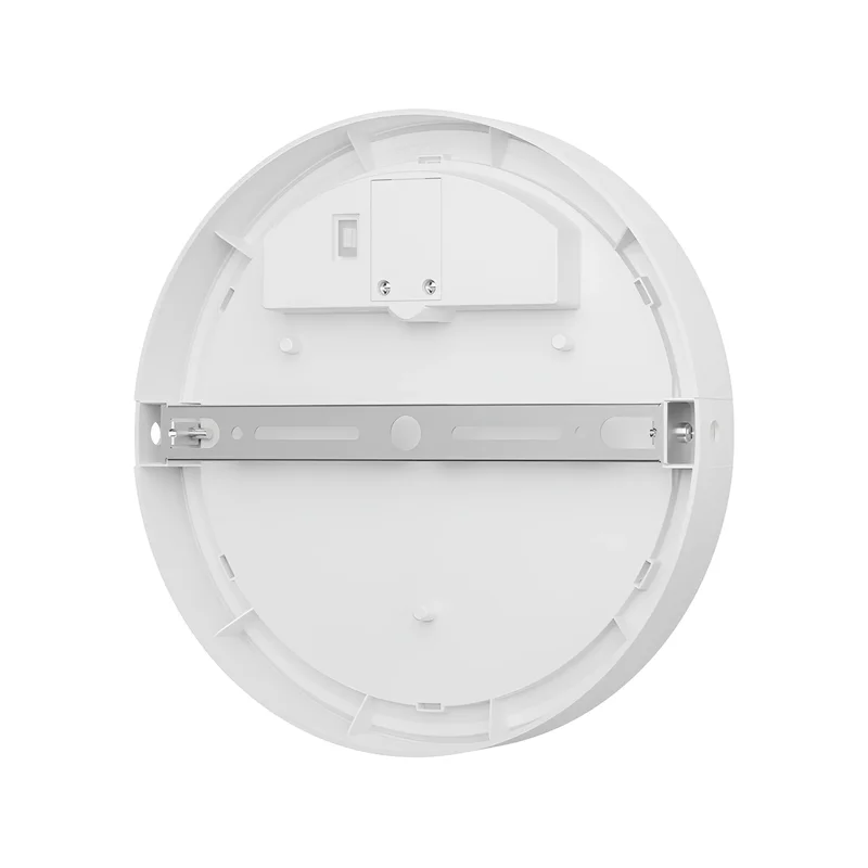 Braytron LED Wandleuchte Deckenleuchte mit Bewegungsmelder – 18W, IP65 – 3in1 Lichtfarbe (3000K/4000K/6500K) – Mikrowellen-Sensor – Außen- & Innenleuchte für Wand & Decke – rund, Ø 22 cm – Weiß – Ansicht 5