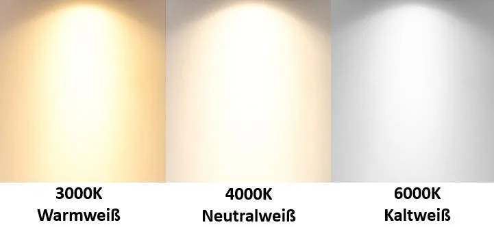 Braytron LED Deckenleuchte 7W 228 V Anschluss Warmweiß, Neutralweiß, Kaltweiß 3IN1, 750 Lumen, IP54 Deckenlampe für Wohnzimmer, Küche, Flur (Weiß) – Ansicht 10