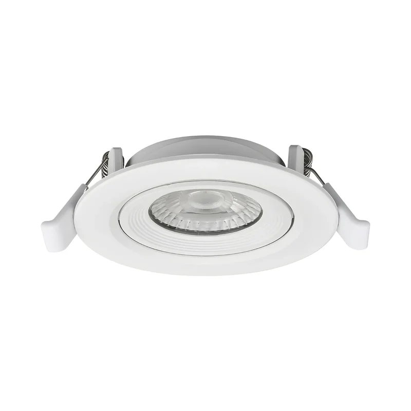 Braytron Schwenkbarer LED Einbauspot 5W – 400 Lumen, 6500K Kaltweiß, 38° Abstrahlwinkel – Nicht dimmbar – Deckenspot Ø 75-80mm – Einbauleuchte für Innenräume, Decke, Büro, Küche – Ansicht 4