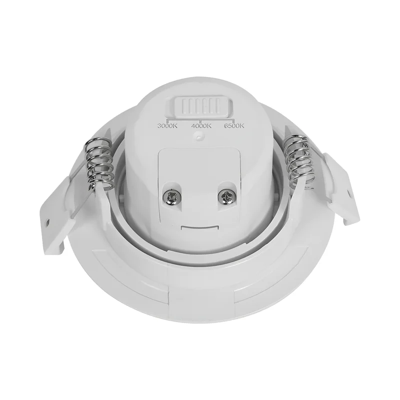 Braytron Stufenlos Dimmbar LED Einbaustrahler Deckenspot Einbauspot 7W schwenkbar Rund Spot 3IN1 Farbtemperatur 3000K/4000K/6500K 630lm Flur, Küche 230V 68mm Deckenausschnitt – Ansicht 5