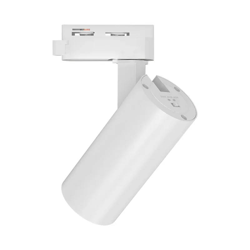 Braytron LED Schienenstrahler 15W für 1-Phasen Schienensystem, dreh- und schwenkbar, 3CCT 3000K 4000K 6500K, LED Track Light Aluminium Deckenstrahler für Büro, Shop, Küche (Weiß, 15, Watt) – Ansicht 6