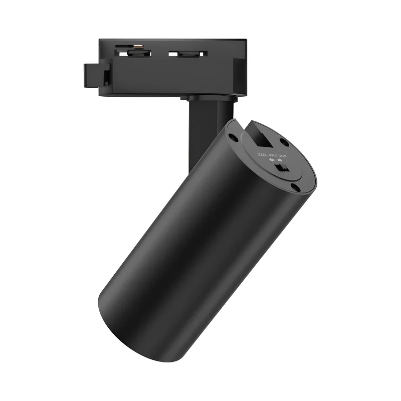 Braytron LED Schienenstrahler 15W für 1-Phasen Schienensystem, dreh- und schwenkbar, 3CCT 3000K 4000K 6500K, LED Track Light Aluminium Deckenstrahler für Büro, Shop, Küche (Schwarz, 15, Watt) – Ansicht 6