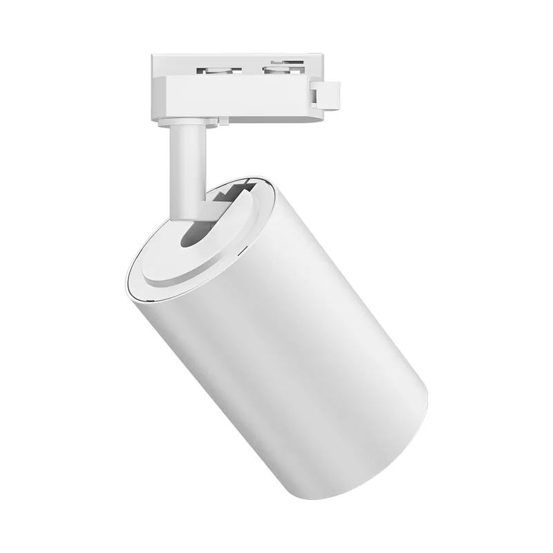Braytron LED Schienenstrahler 30W für 1-Phasen Schienensystem, dreh- und schwenkbar, 3CCT 3000K 4000K 6500K, LED Track Light Aluminium Deckenstrahler für Büro, Shop, Küche (Weiß, 30, Watt) – Ansicht 6
