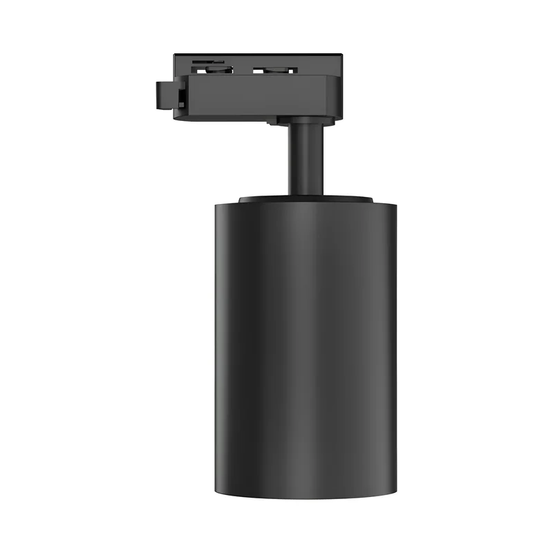 Braytron LED Schienenstrahler 30W für 1-Phasen Schienensystem, dreh- und schwenkbar, 3CCT 3000K 4000K 6500K, LED Track Light Aluminium Deckenstrahler, für Büro, Shop, Küche (Schwarz, 30, Watt) – Ansicht 4