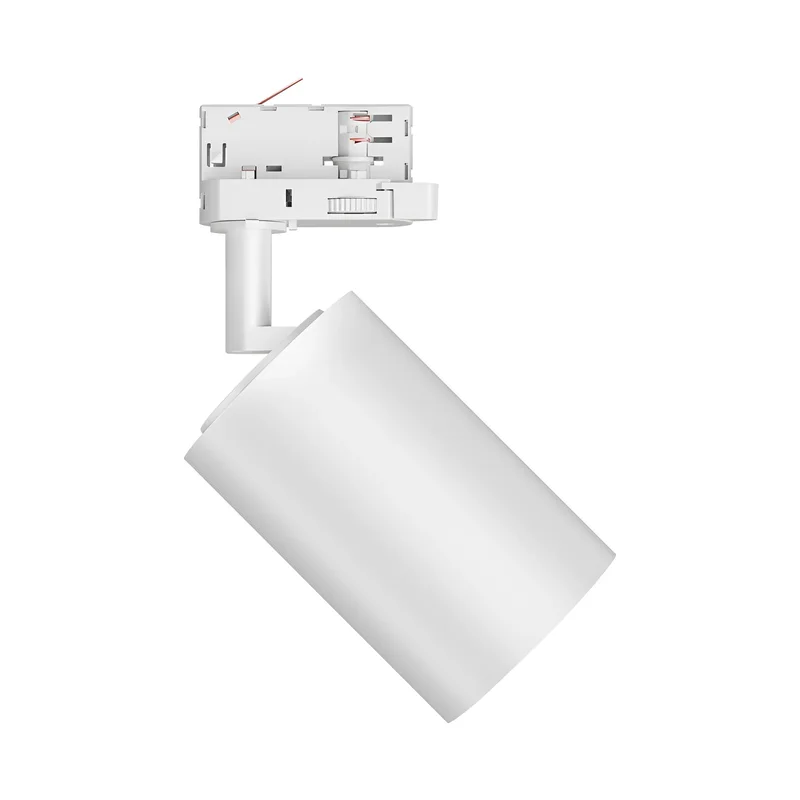 Braytron LED-Schienenstrahler 30 Watt 3-Phasen 4-Draht Dreh- und schwenkbares Schienenlicht 3CCT Warmweiß -Kaltweiß 3420 lm Aluminium Deckenleuchte für Innenbeleuchtung Schienensystem in weiß – Ansicht 5