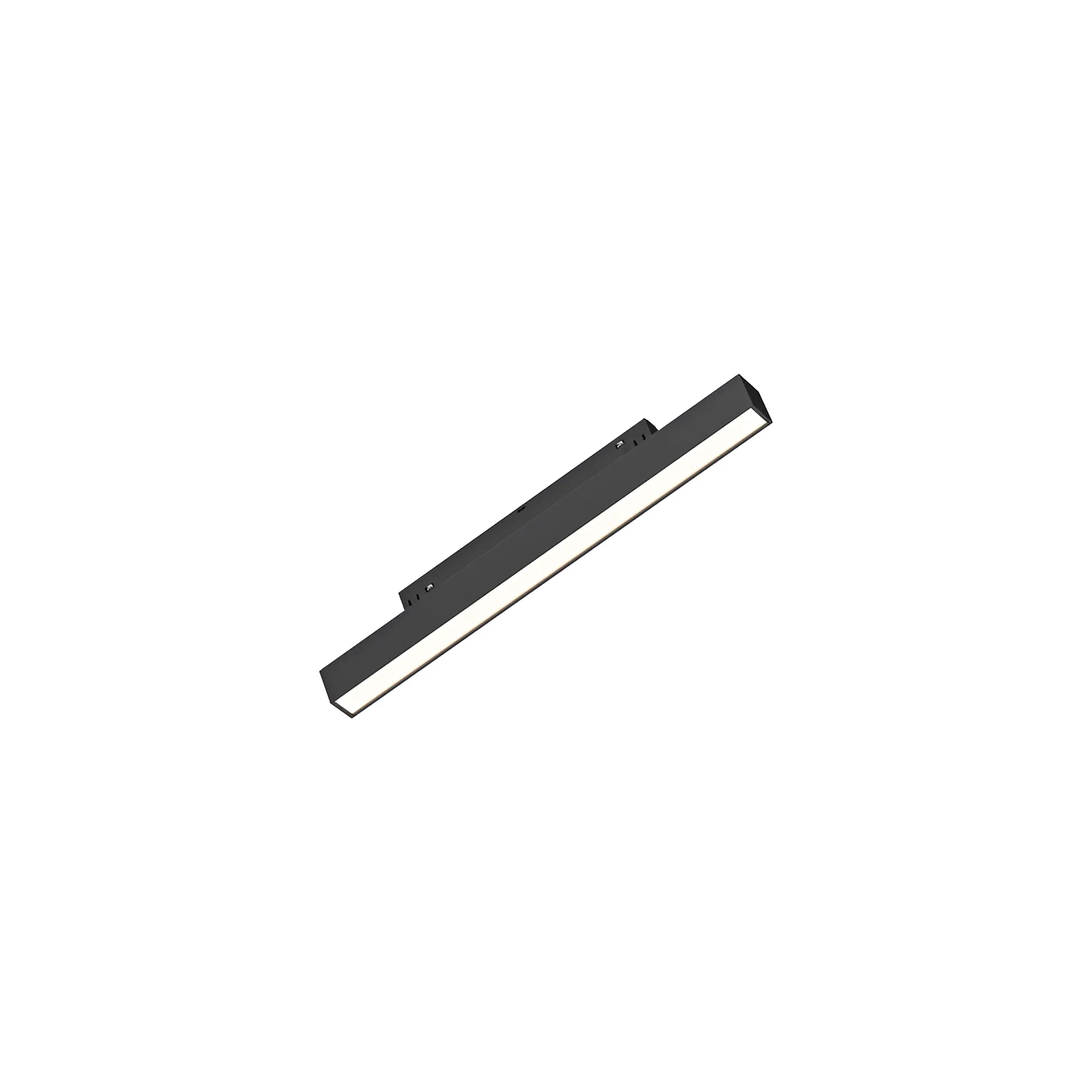 Réglette LED magnétique 300mm 10W noir 3en1 48V DC – Système Magtrack M20 – BD60-00381