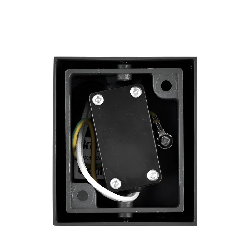 Braytron LED Strahler Außen Max.1×35W, IP44 wasserdicht, Fluter Flutlicht Außenstrahler (Dark Grey) – Ansicht 4