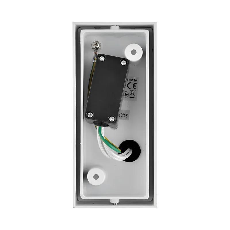 Braytron LED Strahler Außen Max.2×35W, IP44 wasserdicht, Fluter Flutlicht Außenstrahler (Weiß) – Ansicht 4