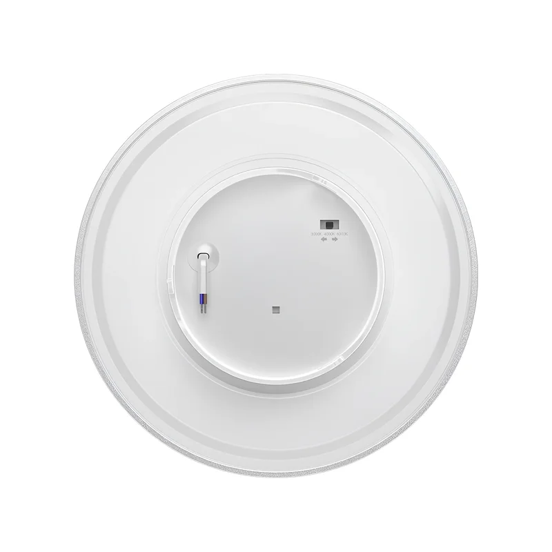 Braytron LED Wandleuchte Außen Rund Ø180 mm, 10W 950lm, IP65 Wasserdicht, 3CCT 3000K–6000K Einstellbar, Indirekte Designer Wandlampe Modern für Balkon, Terrasse, Flur, Bad, Weiß – Ansicht 4