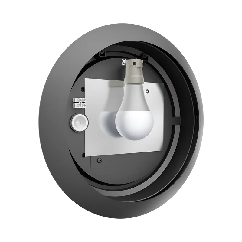 Braytron LED Strahler Außen Max 1x23W, IP65 wasserdicht, Fluter Flutlicht Außenstrahler (Grau) – Ansicht 7