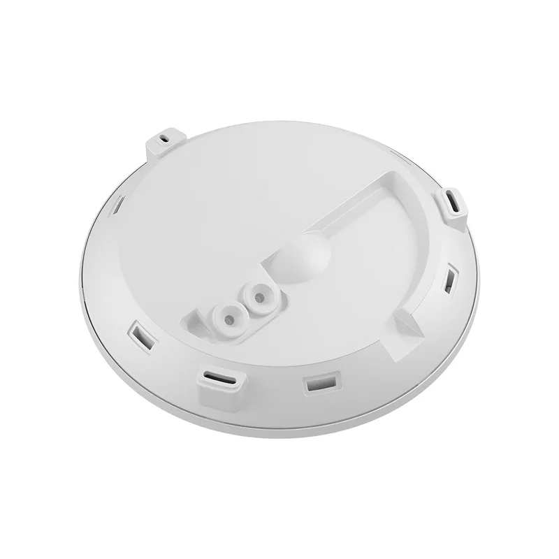 Braytron Außen Deckenleuchte IP65 Ø265mm Weiß – E27 Fassung max.23W – Runde Feuchtraumlampe mit Bewegungsmelder (Microwave Sensor) für Bad, Keller, Garage & Balkon – Ansicht 6