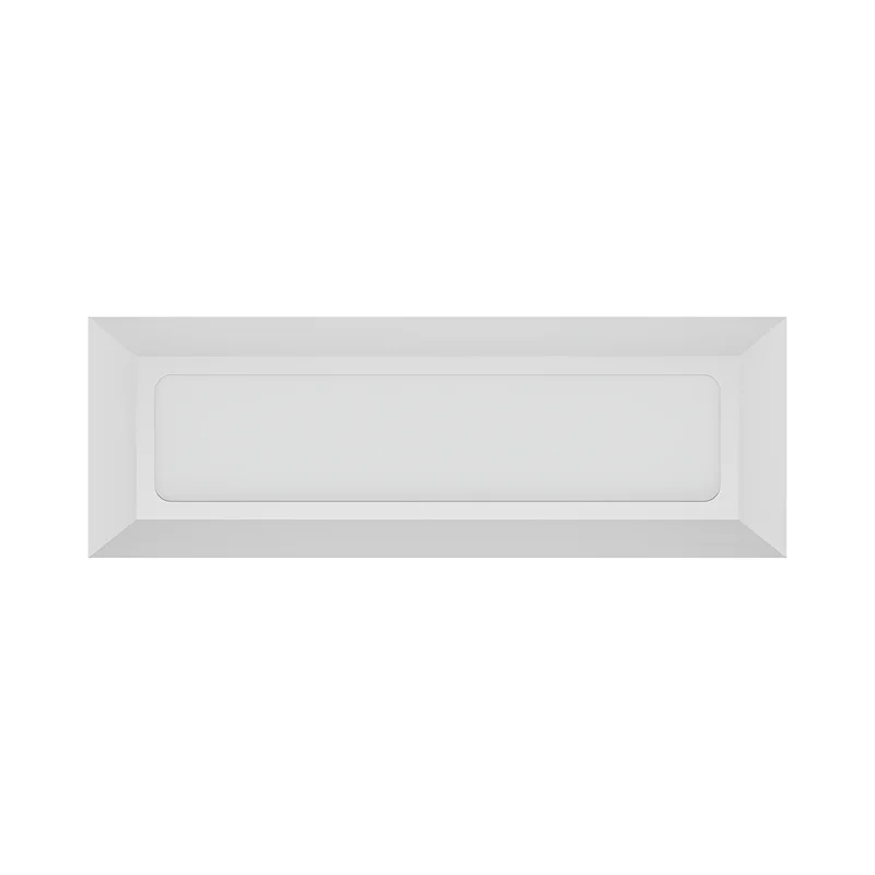 Braytron LED Wandleuchte Außen IP65 3W 3CCT (3000K/4000K/6500K) – Direkt oder Indirekt – Stufenleuchte Treppenbeleuchtung Wandlampe Außenbereich Schwarz Weiß Grau – 180lm (Weiß, dirket) – Ansicht 4