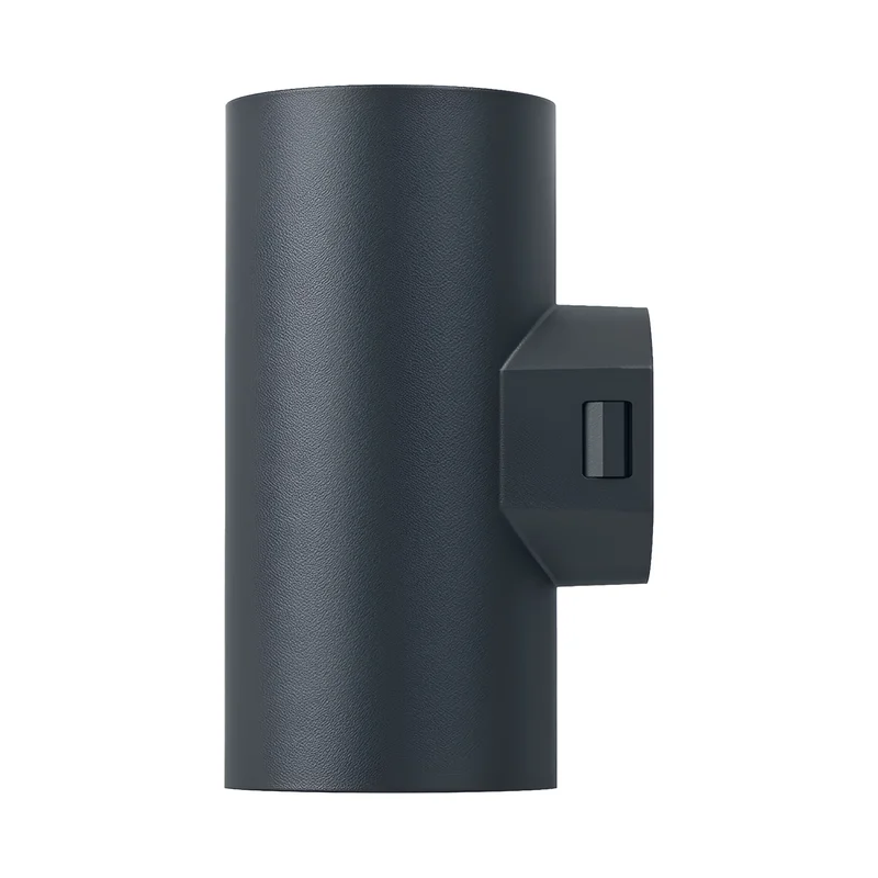 Braytron LED Wandleuchte Außen Zylinder Rund 2x 9W IP65, 3in1 Up&Down Außenlampe, Wandlicht für Terrasse, Balkon & Garten, wetterfest, modernes Design, warmweiß/neutrales Weiß/kaltweiß wählbar CCT – Ansicht 4