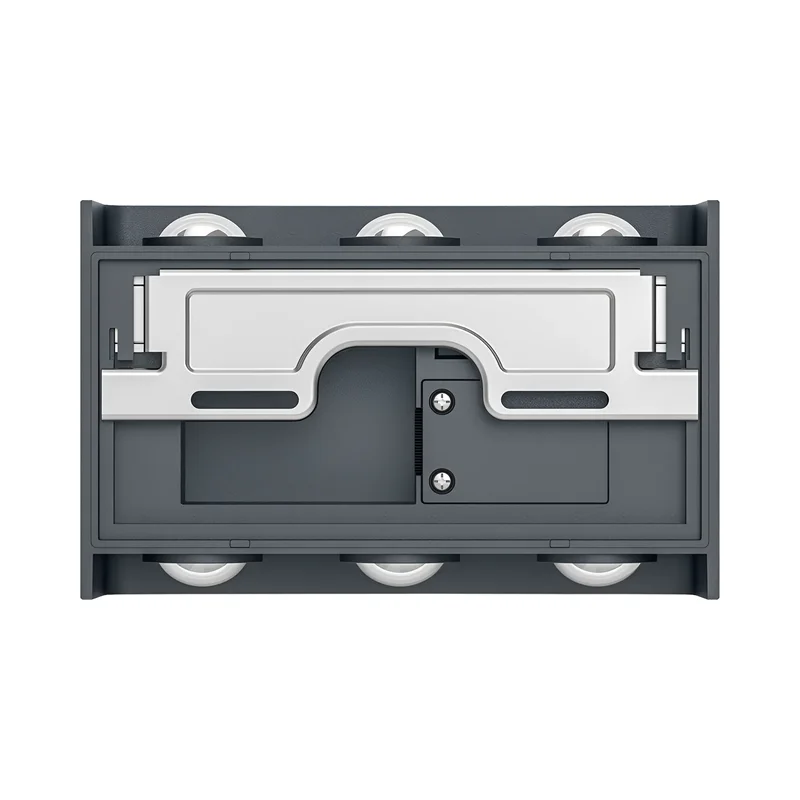 Braytron Moderne LED Wandlampe Wandstrahler Up & Down - IP65 wasserdicht für Innen & Außen, 6 x 1W integrierte Farbwahl 3000-6500K - Ideal für Bad, Veranda, Flur, Hauswand & mehr - Anthrazit – Ansicht 6