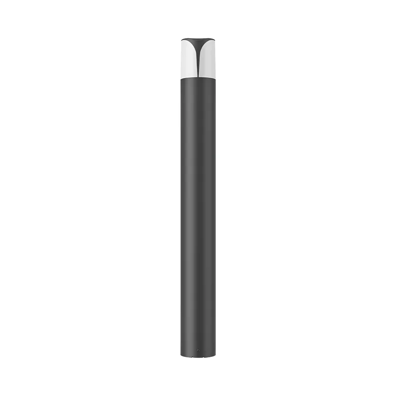 Braytron Milano LED Wegeleuchte Außen 80 cm – E27 Sockel, IP44, Aluminium Grau – Pollerleuchte Garten, Wegbeleuchtung, Außenlampe für Einfahrt, Hof & Terrasse ohne Leuchtmittel – Ansicht 3