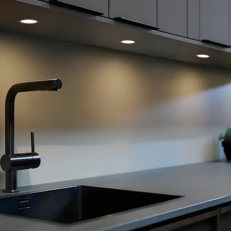 Braytron LED Deckenleuchte Max.1×35W, IP20 Deckenlampe für Wohnzimmer, Küche, Flur (Schwarz) – Ansicht 2