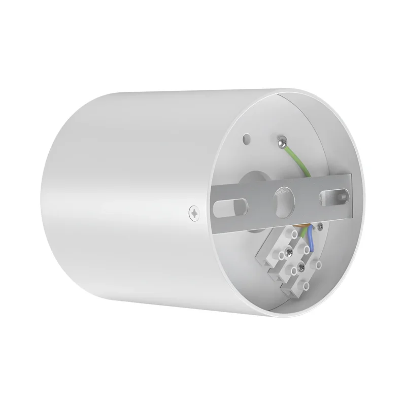 Braytron Schwenkbarer GU10 Aufbauspot, 1x35W, Rund, Weiß, Aluminiumgehäuse, IP20, Moderne Deckenleuchte für Wohnzimmer, Flur, Küche und Büro, Durchmesse 80mm Länge 100mm – Ansicht 5