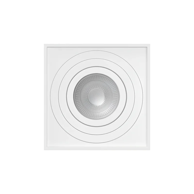 Braytron LED Deckenleuchte Max.1×35W GU10, IP20 Deckenlampe für Wohnzimmer, Küche, Flur (Weiß) – Ansicht 3