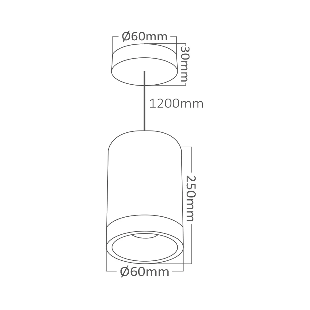 Braytron LED Deckenleuchte Max.1×35W GU10, IP20 Deckenlampe für Wohnzimmer, Küche, Flur (Golden) – Ansicht 5