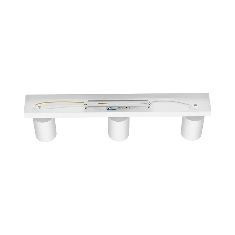 Braytron LED Deckenstrahler 3 Flammig GU10 – Schwenkbarer Deckenspot 350° Drehbar – Moderne Deckenleuchte in Weiß, Schwarz oder Gold – Spotbalken für Küche, Wohnzimmer & Flur (weiß) – Ansicht 6