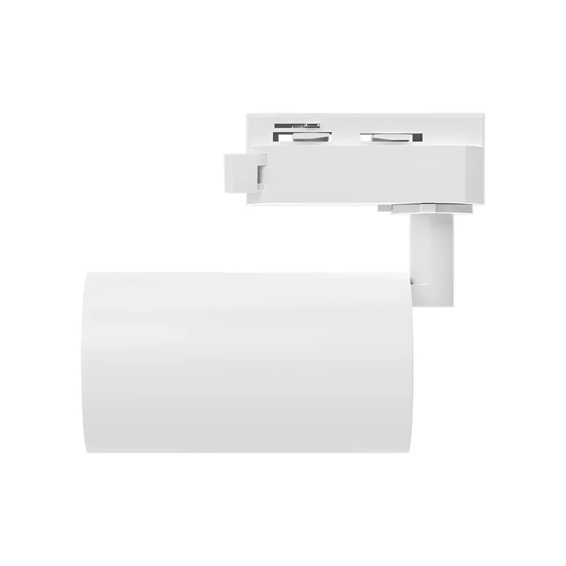 Braytron LED Schienenstrahler Max.1×10W GU10, 3-Phasen Strahler, schwenkbar, Stromschienenstrahler (White-Black) – Ansicht 6
