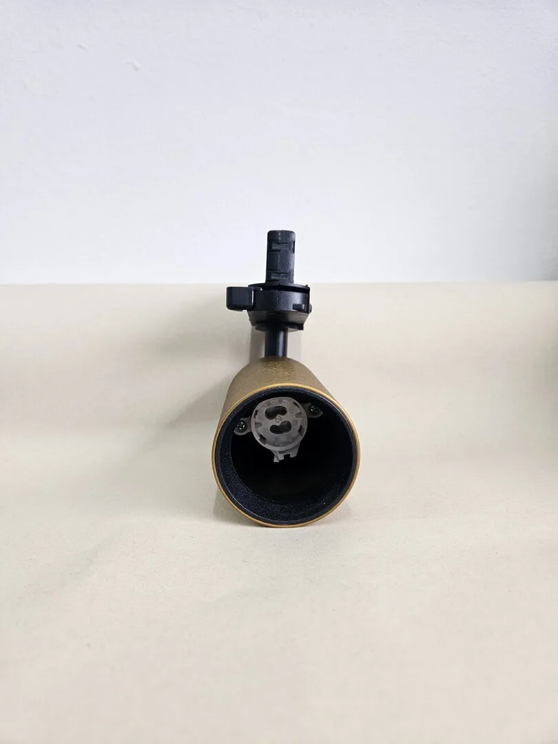 Braytron LED Schienenstrahler – 3-Phasen-Spot in goldfarbener Optik für Schienensystem – dreh- & schwenkbar – GU10 Fassung – LED Strahler für Shop, Galerie, Büro oder Wohnzimmer – Ansicht 8