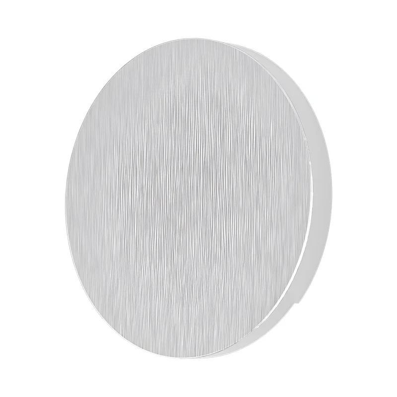 Braytron LED Treppenbeleuchtung 230V Unterputz Wandeinbauleuchte 2W 200lm 3IN1 Farbwahl 3000K 4000K 6500K Stufenbeleuchtung Innen Treppenlicht Flur Wand Stufen (Rund Aluminium gebürstet) – Ansicht 3