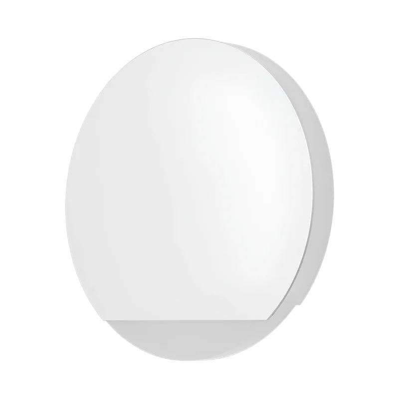 Braytron LED Treppenbeleuchtung 230V Unterputz Wandeinbauleuchte 2W 200lm 3IN1 Farbwahl 3000K 4000K 6500K Stufenbeleuchtung Innen Treppenlicht Flur Wand Stufen (Rund weiß downlight) – Ansicht 3