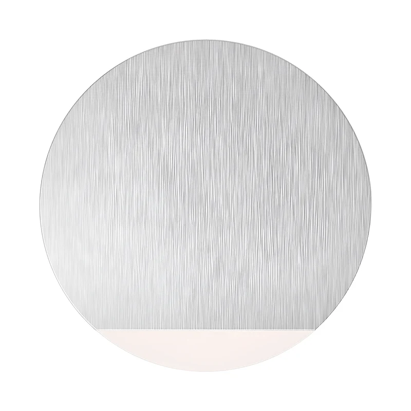 Braytron LED Treppenbeleuchtung 230V Unterputz Wandeinbauleuchte 2W 200lm 3IN1 Farbwahl 3000K 4000K 6500K Stufenbeleuchtung Innen Treppenlicht Flur Wand Stufen (Rund Aluminium gebürstet downlight) – Ansicht 4