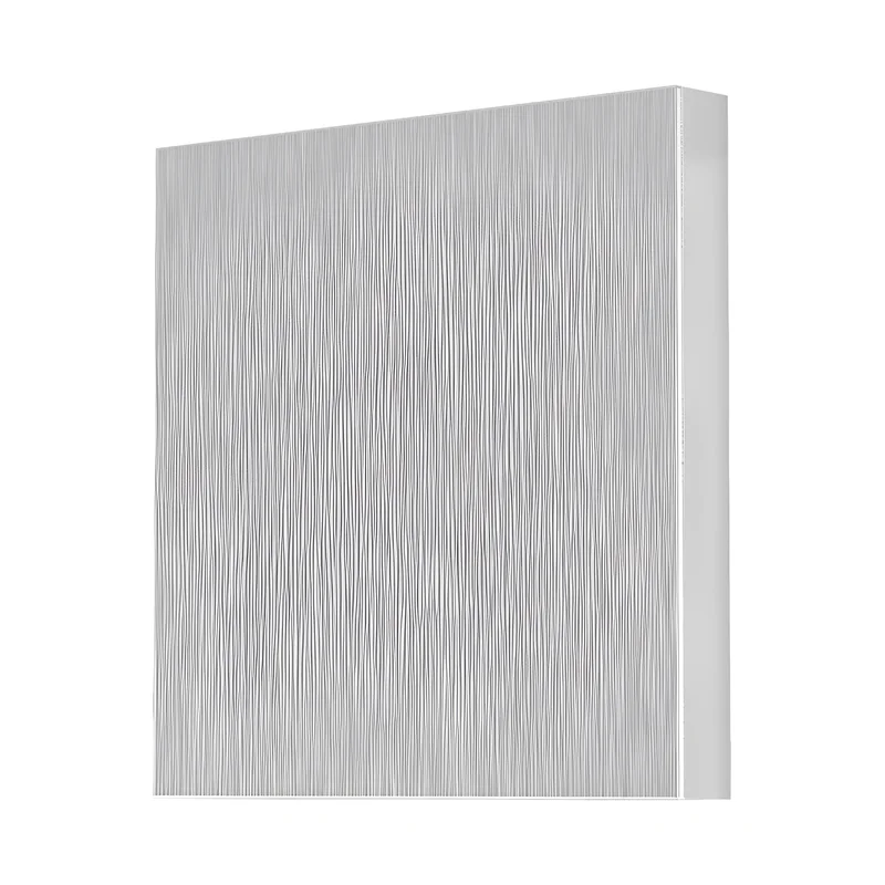 Braytron LED Treppenbeleuchtung 230V Unterputz Wandeinbauleuchte 2W 200lm 3IN1 Farbwahl 3000K 4000K 6500K Stufenbeleuchtung Innen Treppenlicht Flur Wand Stufen (Eckig Aluminium gebürstet) – Ansicht 3
