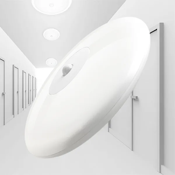 Braytron LED Deckenleuchte 18W Warmweiß 3000K, 1740 Lumen, IP44 Deckenlampe für Wohnzimmer, Küche, Flur (Weiß) – Ansicht 9