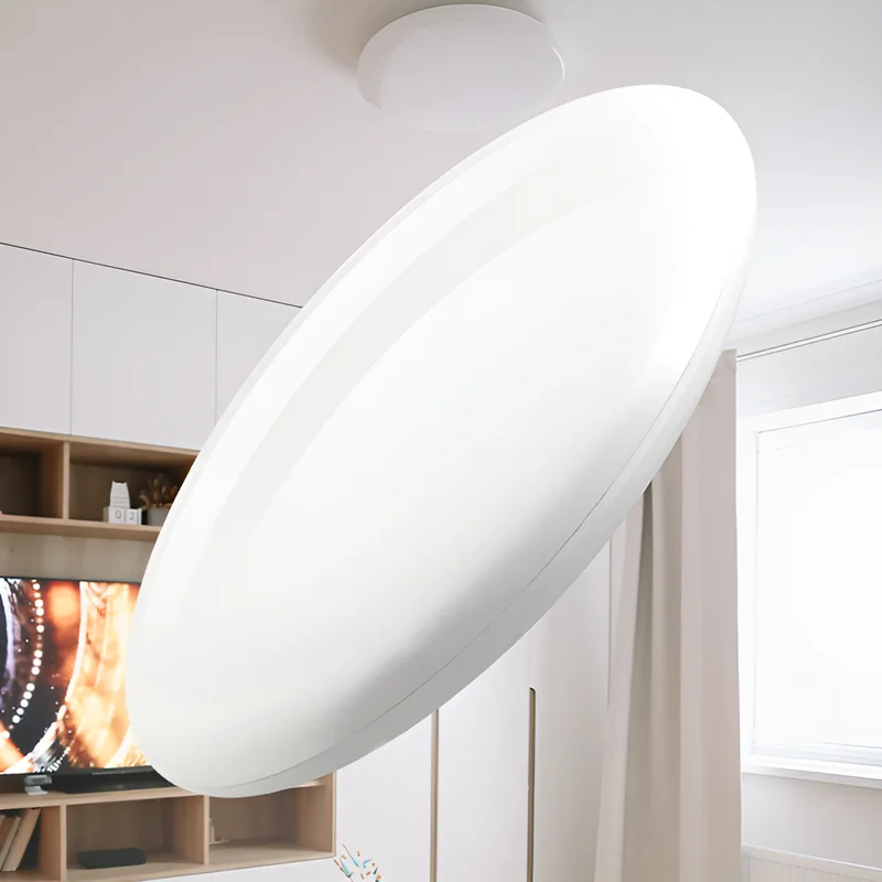 Braytron LED Deckenleuchte 20W Neutralweiß 4000K, 1980 Lumen, IP44 Deckenlampe für Wohnzimmer, Küche, Flur (Weiß) – Ansicht 2