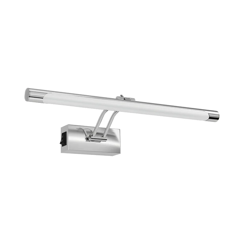 Braytron LED Spiegelleuchte Bad 40cm 8W – 3CCT Spiegel Lampe & Bilderleuchte – 700 Lumen Wandbeleuchtung für Bad, Gemälde & Bilder – Moderne Wandleuchte IP20 – Schwarz/Chrom/Gold (chrom) – Ansicht 3
