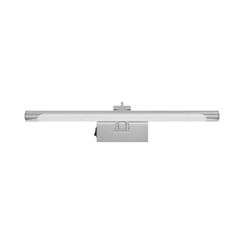 Braytron LED Spiegelleuchte Bad 40cm 8W – 3CCT Spiegel Lampe & Bilderleuchte – 700 Lumen Wandbeleuchtung für Bad, Gemälde & Bilder – Moderne Wandleuchte IP20 – Schwarz/Chrom/Gold (chrom) – Ansicht 5