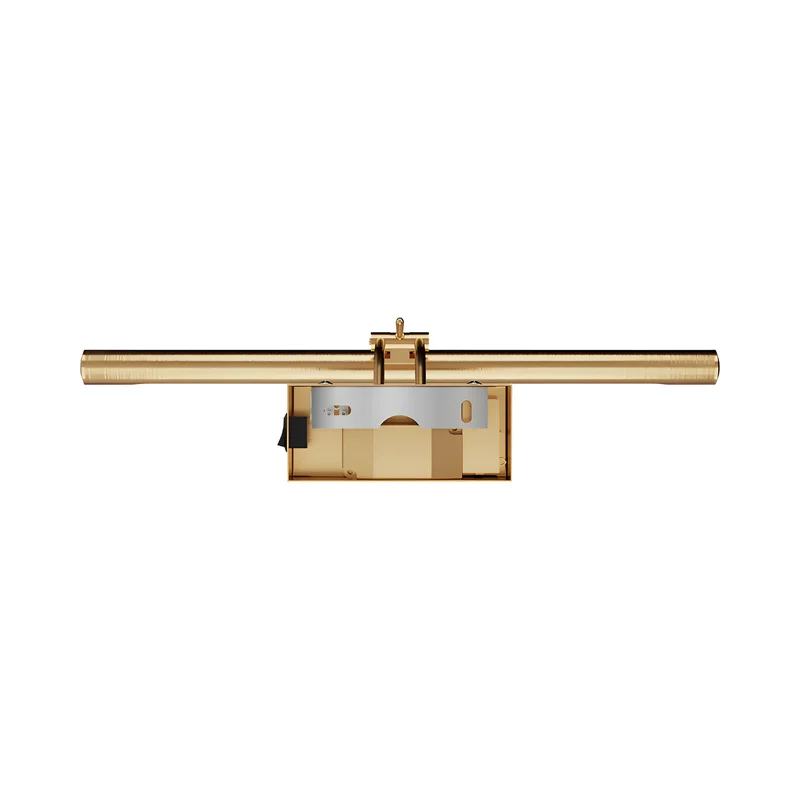 Braytron LED Spiegelleuchte Bad 40cm 8W – 3CCT Spiegel Lampe & Bilderleuchte – 700 Lumen Wandbeleuchtung für Bad, Gemälde & Bilder – Moderne Wandleuchte IP20 – Schwarz/Chrom/Gold (gold) – Ansicht 6