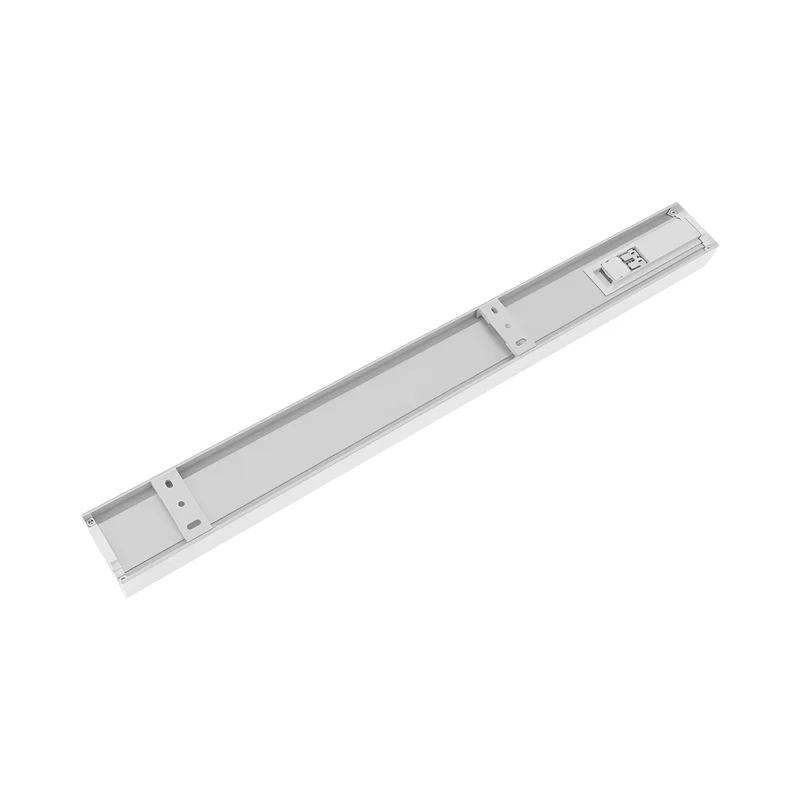 Braytron LED Lichtleiste 60 cm eckig 18W sehr hell mit 2160 Lumen, Neutralweiß 4000K, LED Batten Leuchte, Deckenleuchte für Küche, Garage, Keller, Werkstatt, Flur IP40 – Ansicht 4