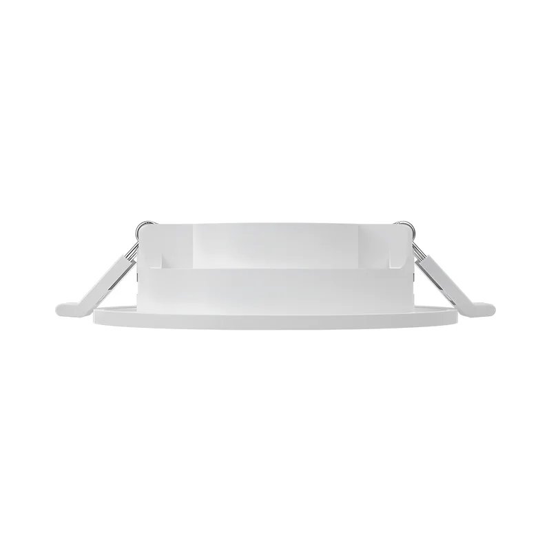 Braytron LED Einbaustrahler 5er Set – 230V, Ø68mm Lochmaß, ultraflach 26mm, 3W, Kaltweiß 6500K, Einbau Spots, Deckenstrahler rund mit integriertem Trafo, IP40 für Innenräume – Ansicht 5