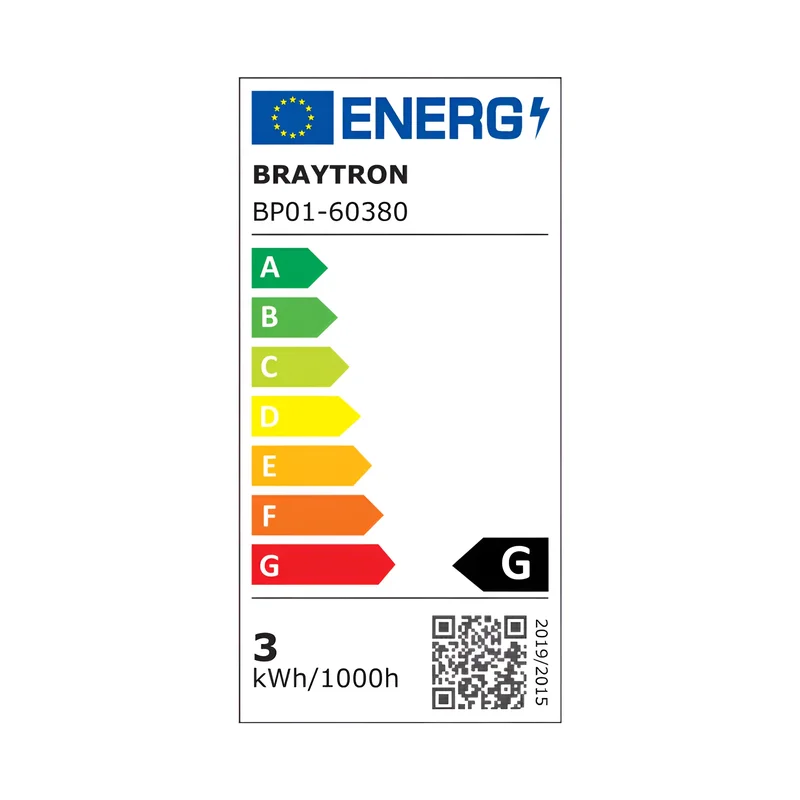 Braytron LED Deckenleuchte 3W 230V Anschluss Warmweiß, Neutralweiß, Kaltweiß 3IN1, 220 Lumen, IP40 Deckenlampe für Wohnzimmer, Küche, Flur (Weiß) – Ansicht 9