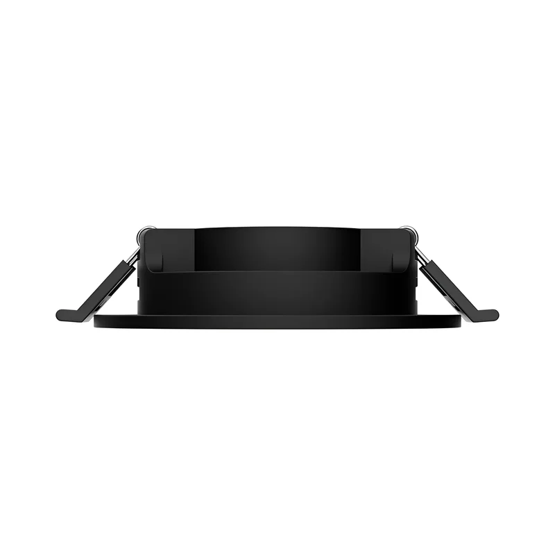 Braytron Ultraslim LED Einbaustrahler 3W Schwarz Ø85mm 3CCT 230V 220 Lumen IP20 Einbauspots 68mm Lochmaß 26mm Einbautiefe Warmweiß Neutralweiß Kaltweiß Nicht Dimmbar Deckenstrahler Flach Wohnraum Spot – Ansicht 6