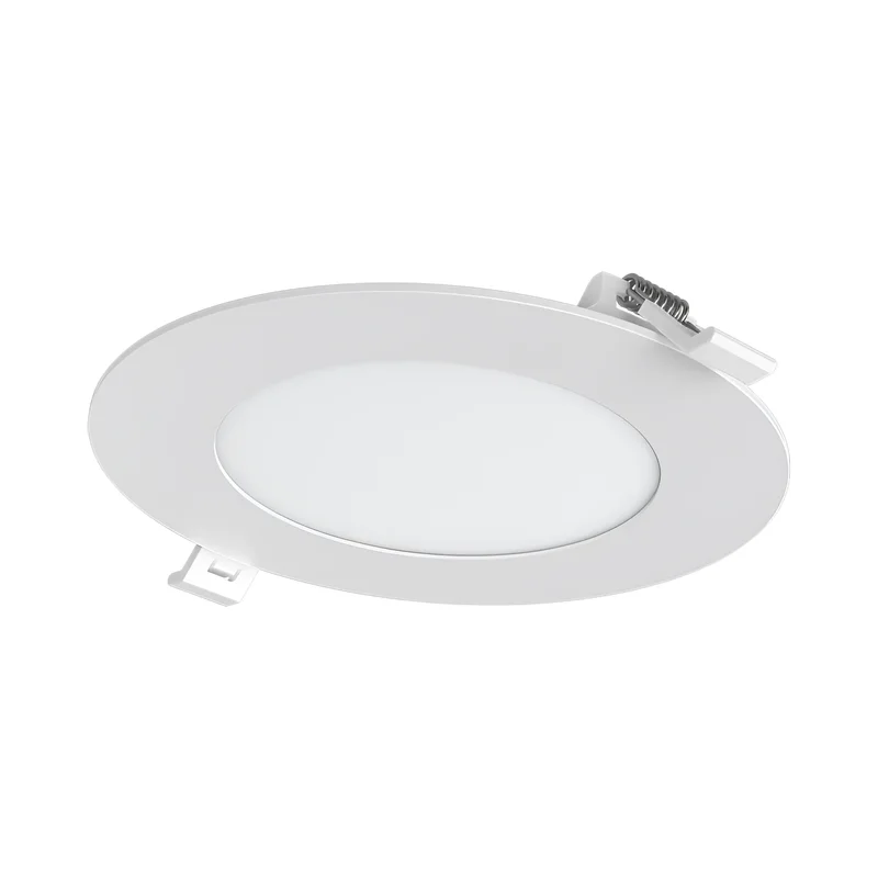 Braytron LED Deckenleuchte 6W 230V Anschluss Warmweiß 3000K, 470 Lumen, IP40 Deckenlampe für Wohnzimmer, Küche, Flur (Weiß) – Ansicht 6