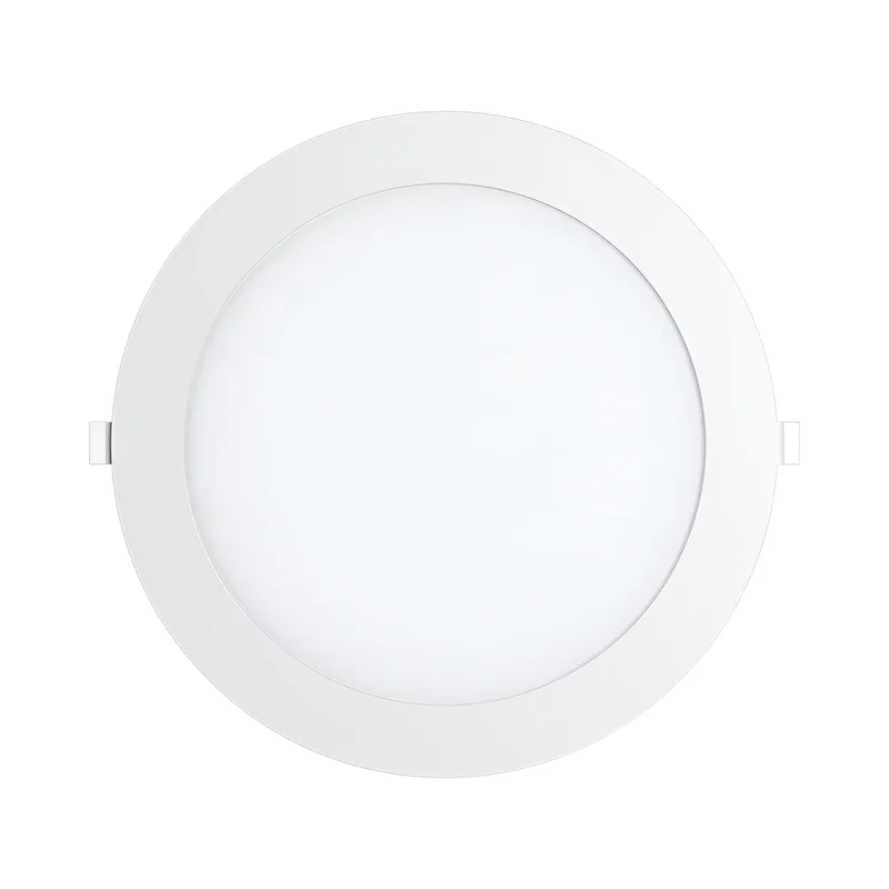 Braytron Ultraslim LED Einbaustrahler 18W Weiß Ø229mm 3CCT 230V 1760 Lumen IP40 Einbauspots 205mm Lochmaß 26mm Einbautiefe Warmweiß Neutralweiß Kaltweiß Nicht Dimmbar Deckenstrahler Flach Spot Panel – Ansicht 4