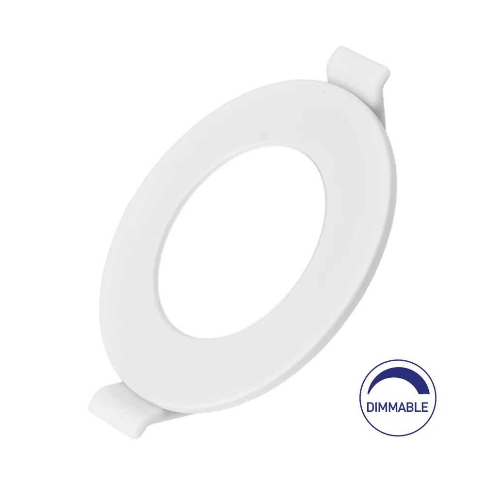 Spot LED Encastrable Dimmable 4W – Blanc Neutre 4000K, Ø85mm, 280 lumens – BP01-90410