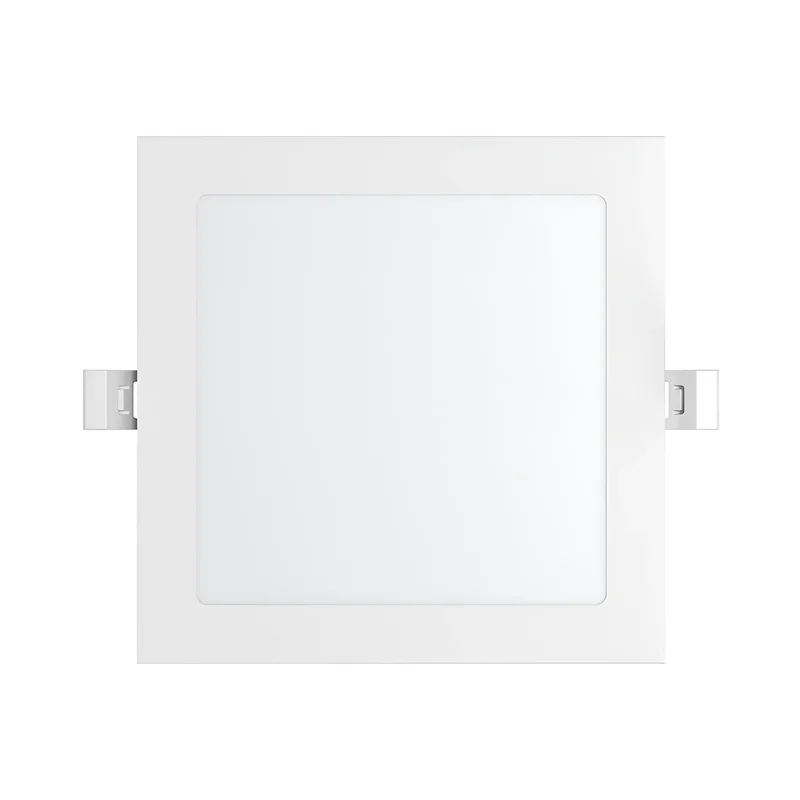 Braytron LED Panelleuchte Einbauspot Deckenspot Deckenstrahler12W eckig | Neutralweiß 4000K | Flachpanel mit nur 26 mm Einbautiefe | 1120 Lumen | Energieeffizient & Modern Wohnräume, Büros, Hotels – Ansicht 3